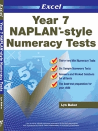 Excel NAPLAN*-style Numeracy Tests 7