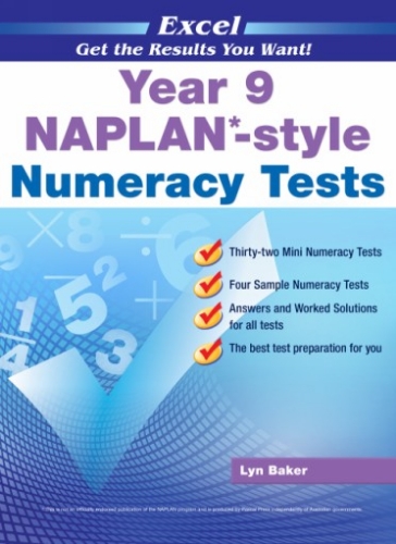 Excel NAPLAN*-style Numeracy Tests 9