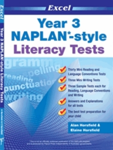 Excel NAPLAN*-style Literacy Tests 3