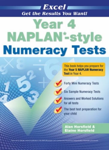 Excel NAPLAN*-style Numeracy Tests 4