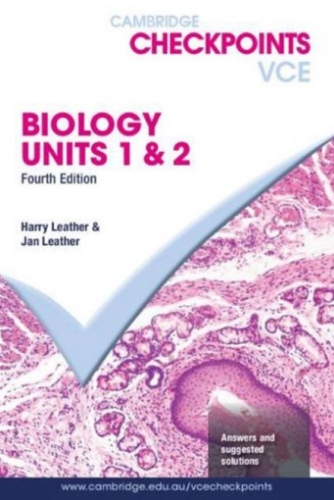 Checkpoints VCE Biology 1&2 4E
