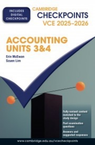 Checkpoints VCE Accounting 3&4 2025-2026