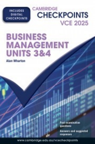 Checkpoints VCE Business Management 3&4 2025