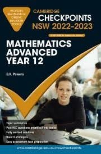 Checkpoints NSW Mathematics Advanced Yr 12 (2022-2025)