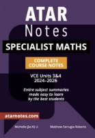ATAR Notes: VCE Specialist Maths 3&4 (2024-2026)