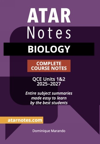 ATAR Notes: QCE Biology 1&2 (2025-2027)