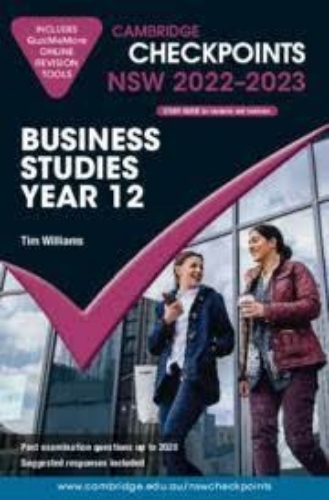 Checkpoints NSW Business Studies Yr 12 (2022-2026)