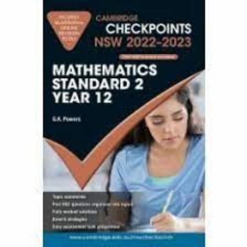 Checkpoints NSW Mathematics Standard 2 Yr 12 (2022-2026)