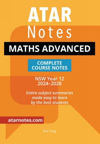 ATAR Notes: HSC Mathematics Advanced Year 12 (2024-2026)