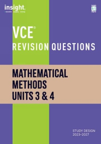 VCE Revision Questions: Mathematical Methods Units 3 & 4