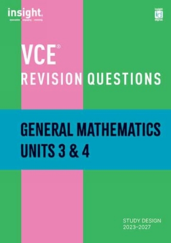 VCE Revision Questions: General Mathematics Units 3 & 4