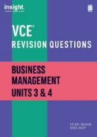 VCE Revision Questions: Business Management Units 3 & 4