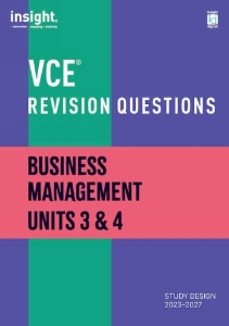VCE Revision Questions: Business Management Units 3 & 4