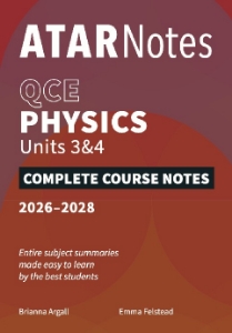 ATAR Notes: QCE Physics 3&4 (2026-2028)
