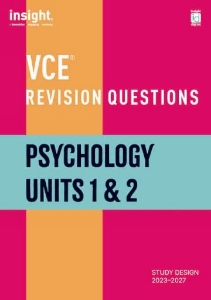 VCE Revision Questions: Psychology Units 1 & 2
