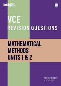 VCE Revision Questions: Mathematical Methods Units 1 & 2