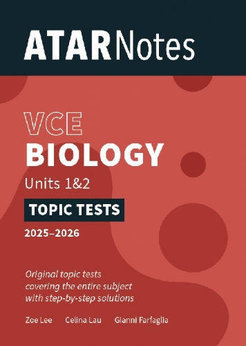 ATAR Notes Topic Tests: VCE Biology 1&2 (2025-2026)