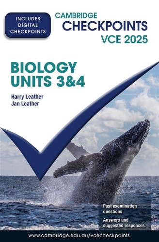 Checkpoints VCE Biology 3&4 2025