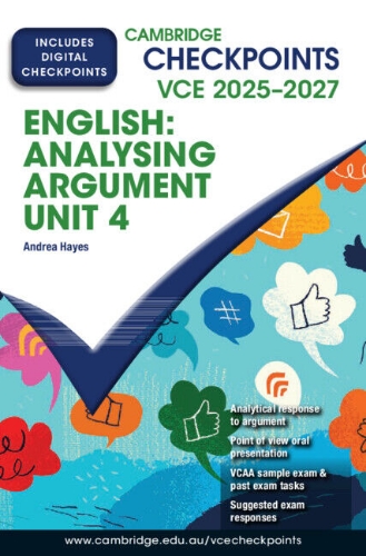 Checkpoints VCE English 3&4 2025-2027
