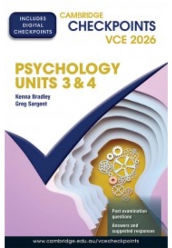 Checkpoints VCE Psychology 3&4 2026