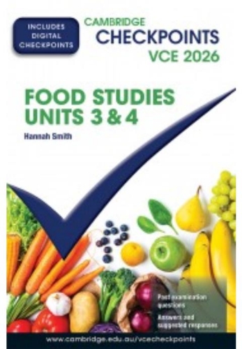 Checkpoints VCE Food Studies 3&4 2026-2027