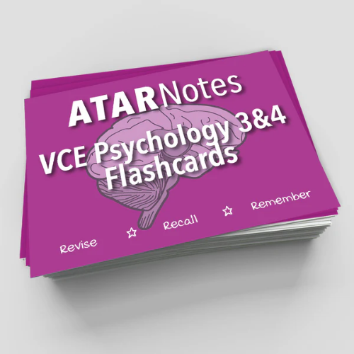 Picture of ATAR Notes Flashcards: VCE Psychology 3&4