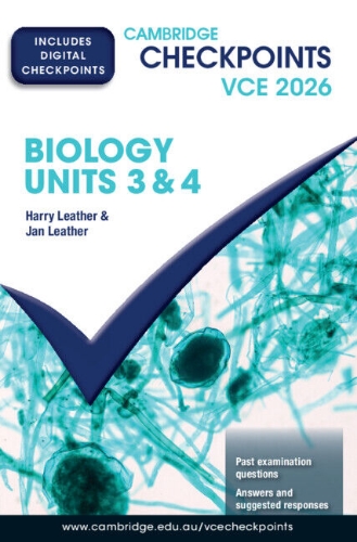 Checkpoints VCE Biology 3&4 2026