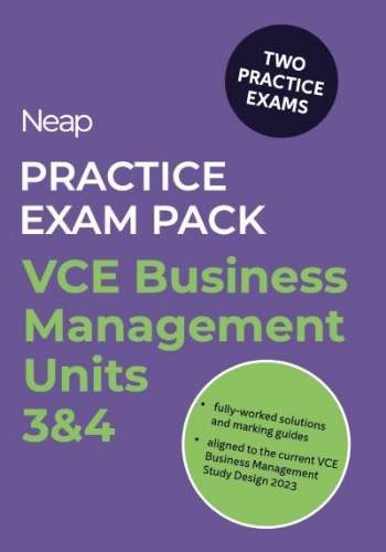 Neap Practice Exam Pack: VCE Business Management Units 3&4 (2E)