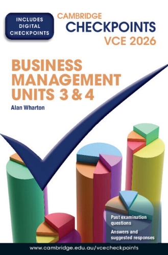 Checkpoints VCE Business Management 3&4 2026