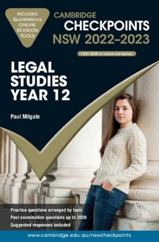 Checkpoints NSW Legal Studies Year 12 (2022-2026)