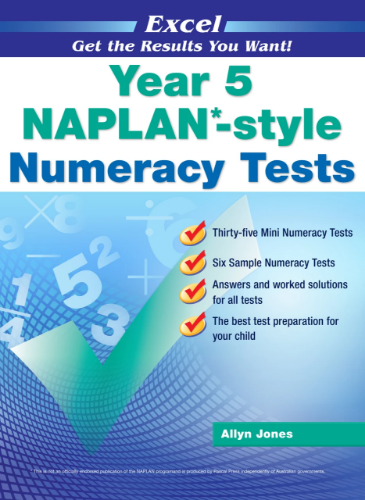 Excel NAPLAN*-style Numeracy Tests Year 5