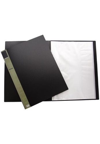 Display Book A3 20 Pocket Foldermate Black (Non-Ref)