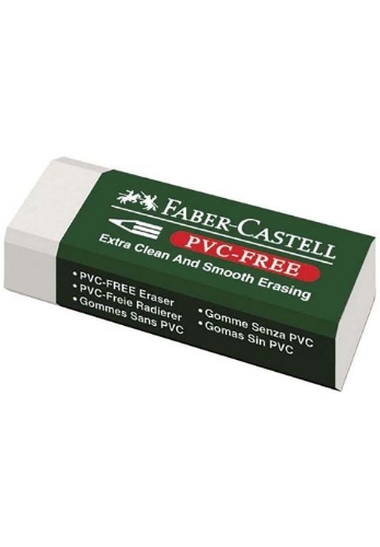 Eraser Plastic Pencil Large Vinyl - Faber