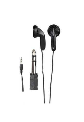 Earphones Ear Bud Stereo Lightweight & Adapter Kensington