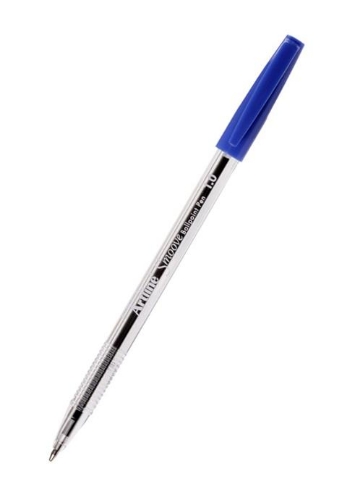 Pen Ballpoint Cap Type Blue Medium
