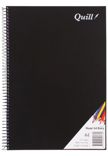 Visual Art Diary A4 110gsm 200 Page