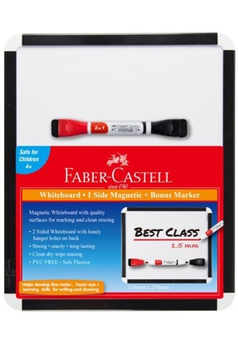 Whiteboard Magnetic 310mm x 250 mm with Dry Erase Marker