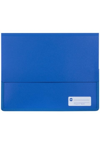 Document Wallet A4 Polypick Heavy Duty Blue