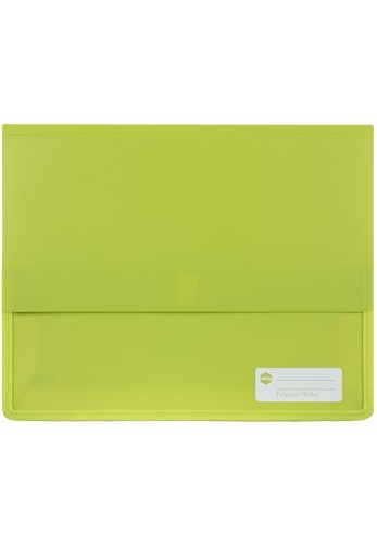Document Wallet A4 Polypick Heavy Duty Lime