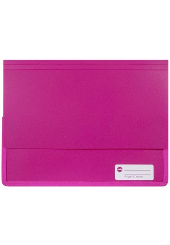 Document Wallet A4 Polypick Heavy Duty Pink