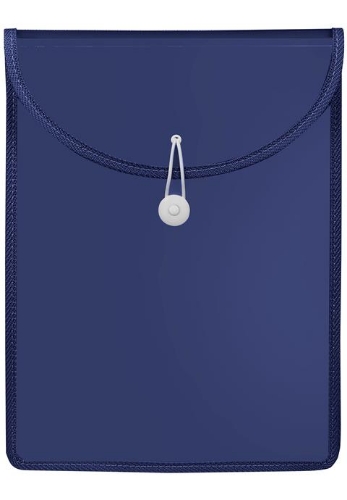 Attache File A4 Barkode Top Load Blue