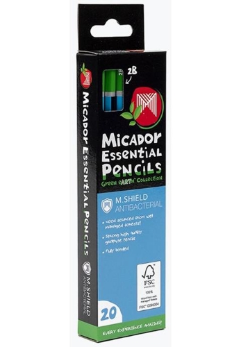Pencil (2B) Micador Essential Box of 20