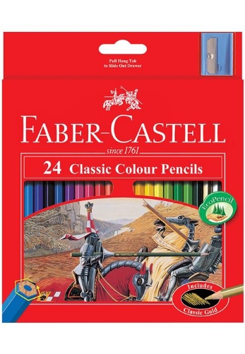 Pencils-Coloured 24's Classic Colour Faber