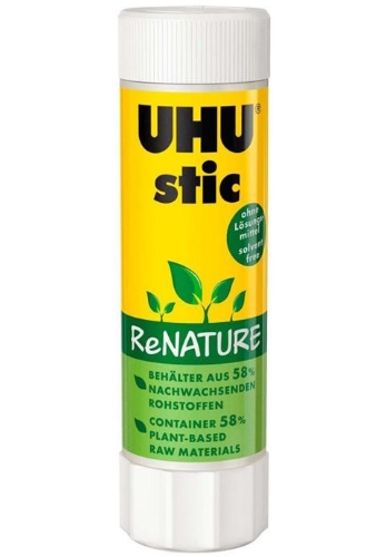 Glue Stick 40gm Clear UHU