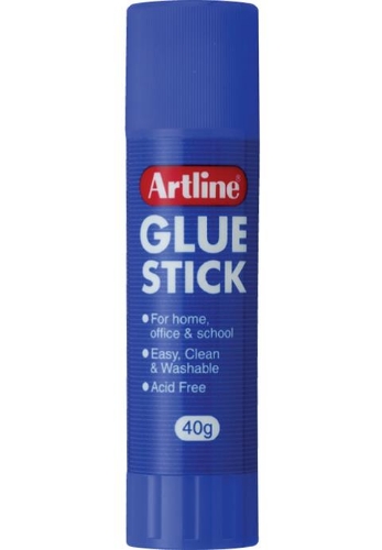 Glue Stick 40gm Clear Artline