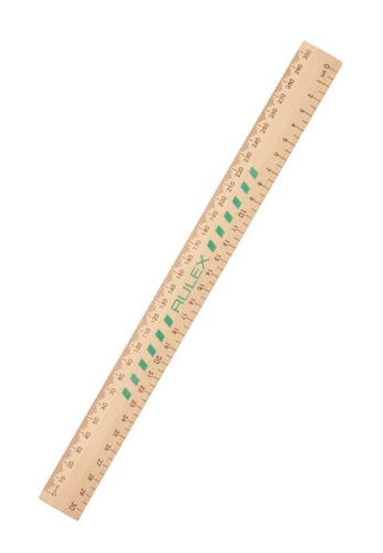 Ruler 300mm Wooden Celco