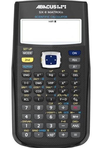 Calculator Abacus Scientific SXIIMATRIXN