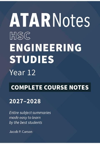 ATAR Notes: HSC Engineering Studies Year 12 (2027-2028)