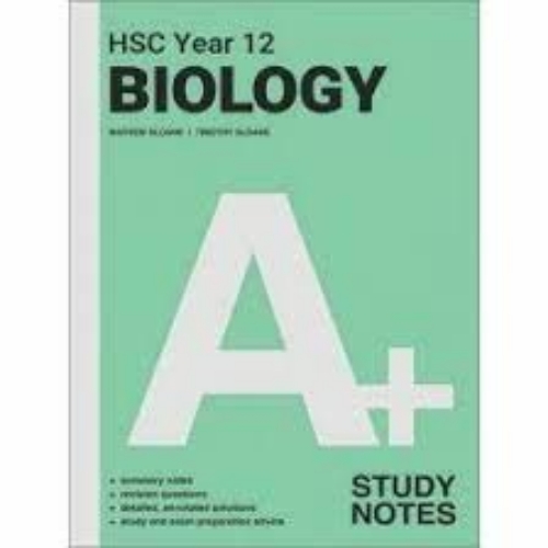 A+ HSC Biology Year 12 Study Notes