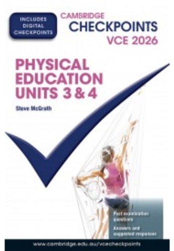 Checkpoints VCE Physical Education 3&4 2026-2027